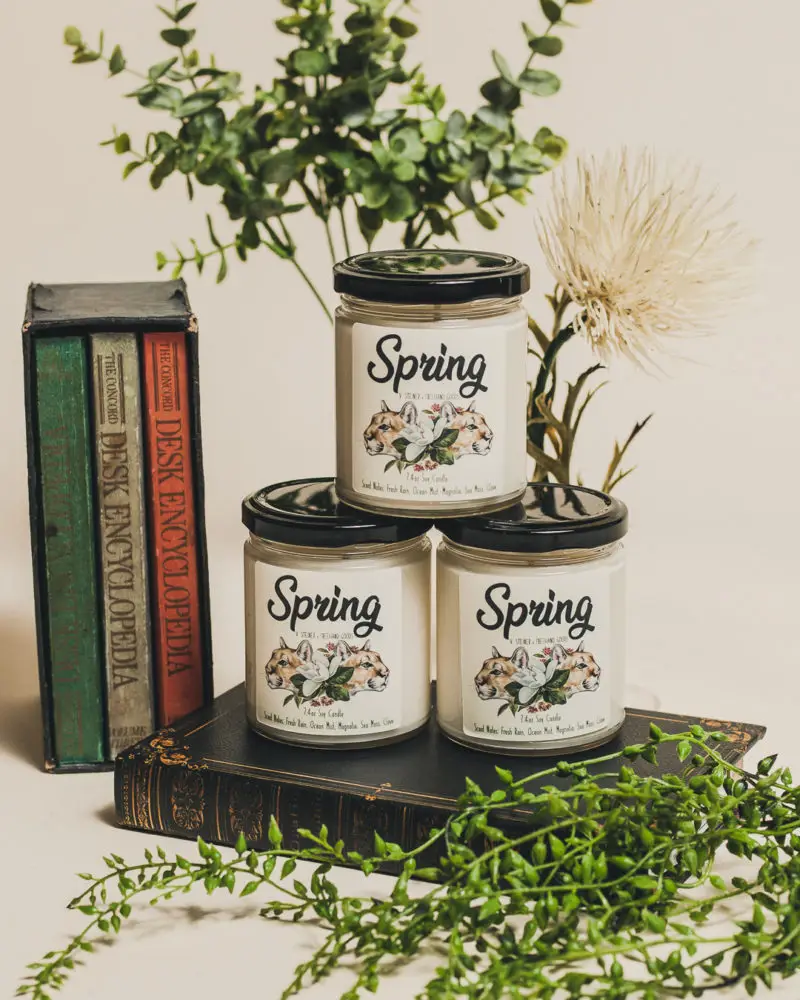 Spring Seasonal Soy Candle