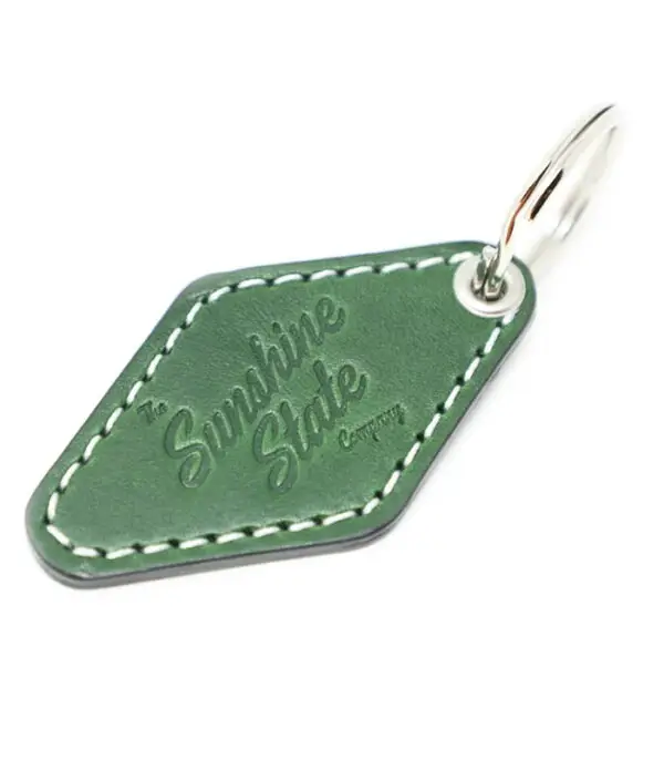Leather Motel Key Fob