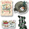 Florida Four Sticker Pack