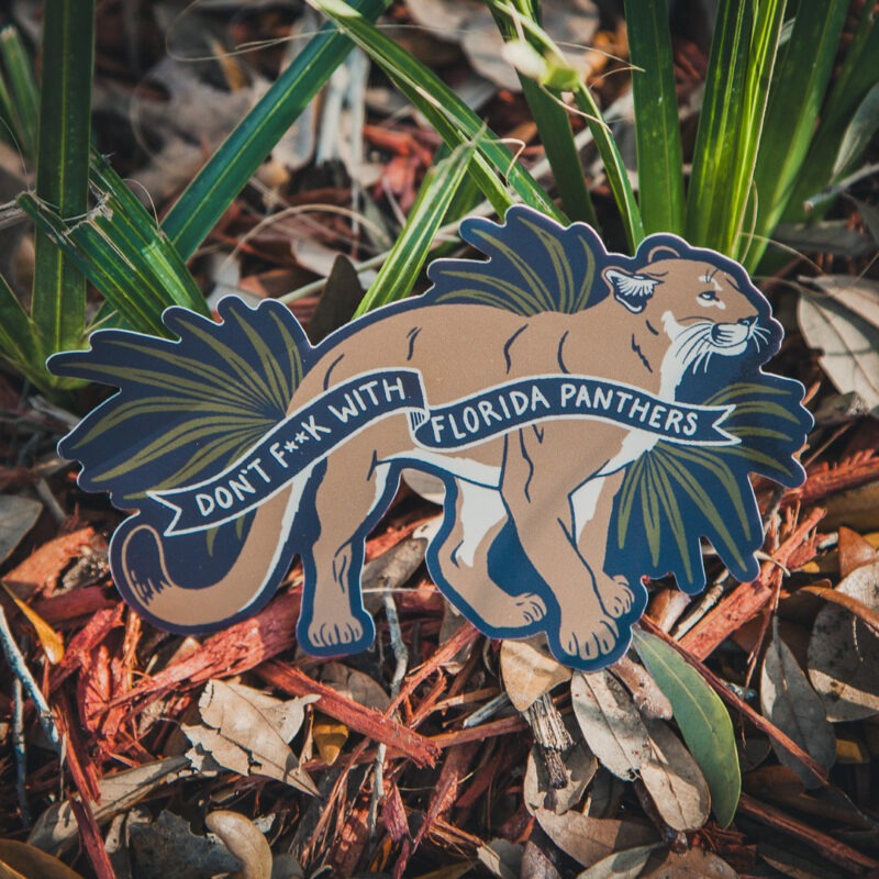 Florida Panthers Bumper Sticker
