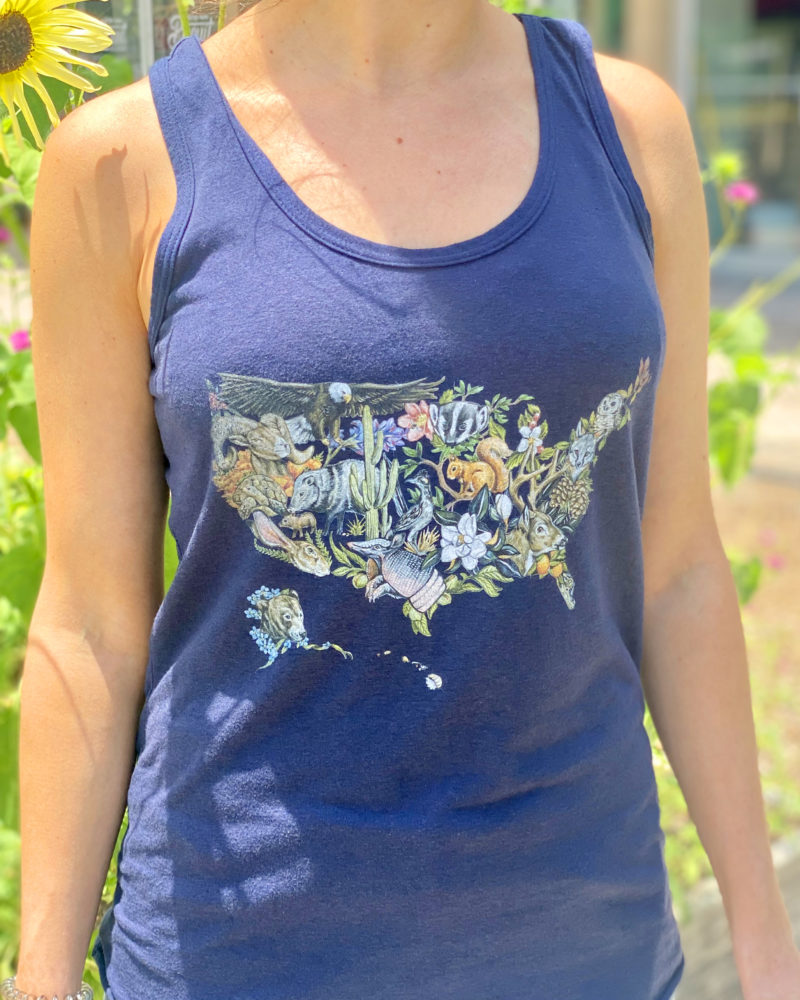 United By Nature Racerback Tank