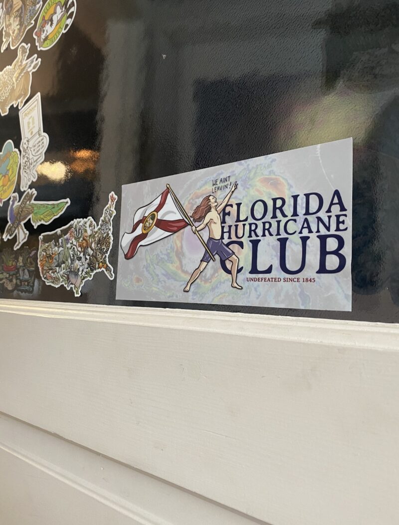 Hurricane Club Bumper Sticker