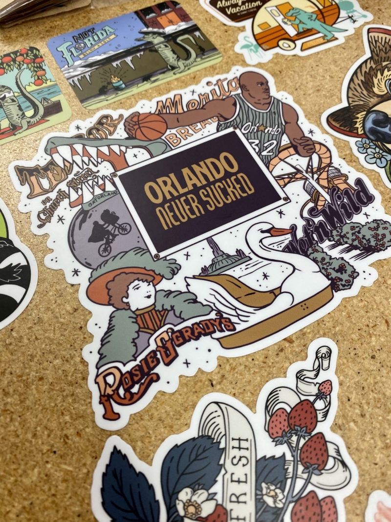 Orlando Never Sucked Sticker - Image 3