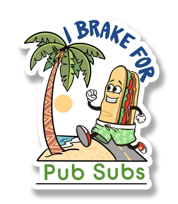 Pub Subs Decal