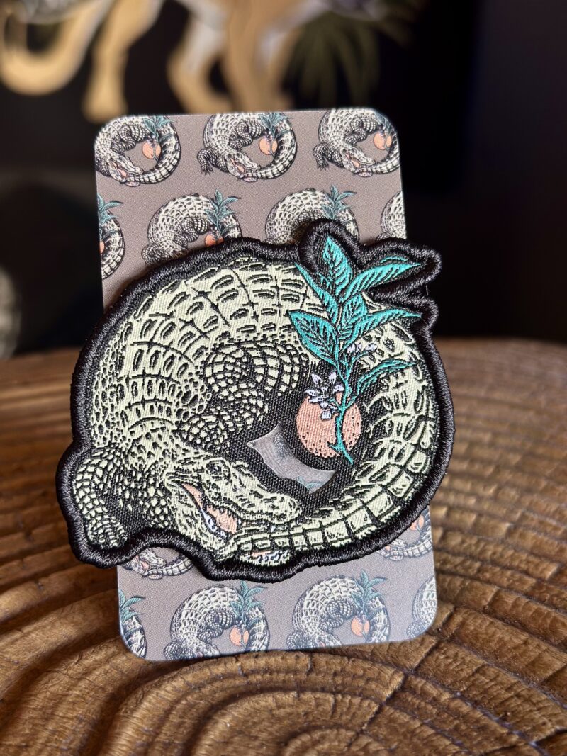 Ouroboros Woven Patch