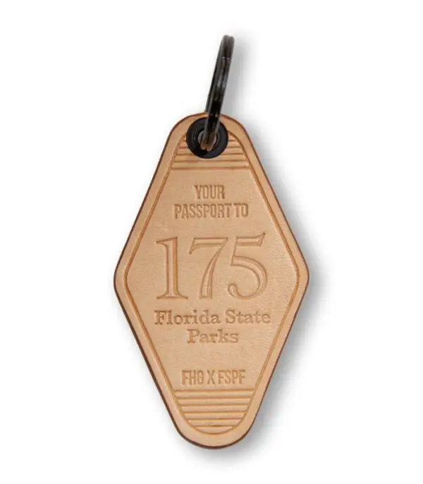 FSPF Leather Motel Key Fob