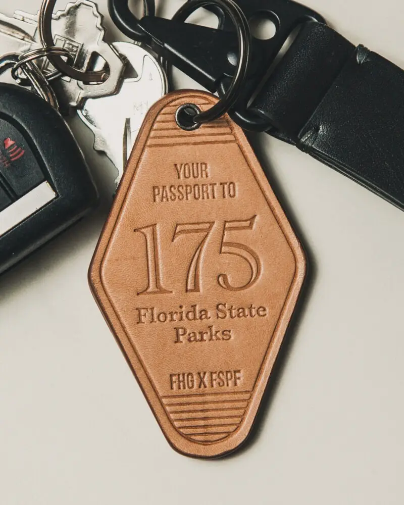 FSPF Leather Motel Key Fob