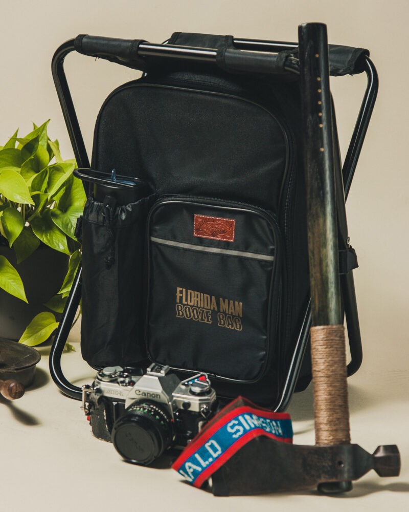 Florida Man Booze Bag & Stool