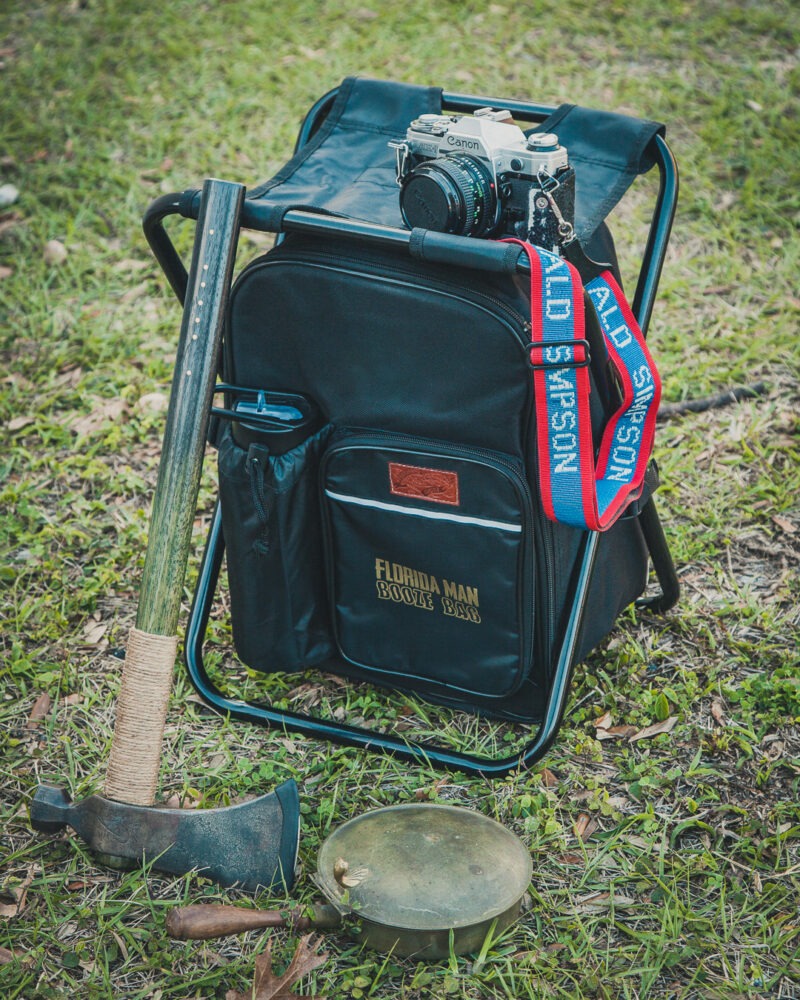 Florida Man Booze Bag & Stool