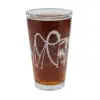 Love Thy Neighbors Glow-In-The-Dark Pint Glass