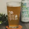 Love Thy Neighbors Glow-In-The-Dark Pint Glass
