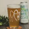 Love Thy Neighbors Glow-In-The-Dark Pint Glass