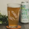 Love Thy Neighbors Glow-In-The-Dark Pint Glass