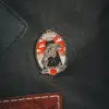 Manatee Abduction Enamel Pin