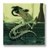 Teeth From Beneath Art Print