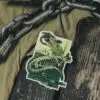 Teeth From Beneath Sticker