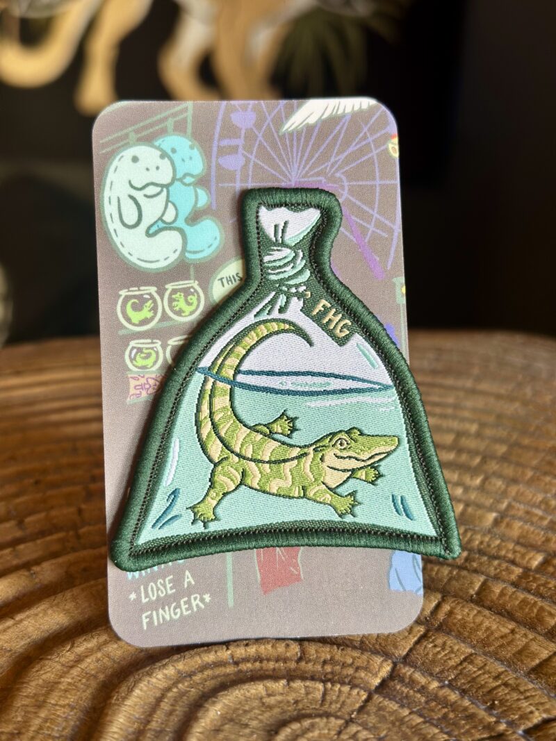 Gift Shop Gator Woven Patch