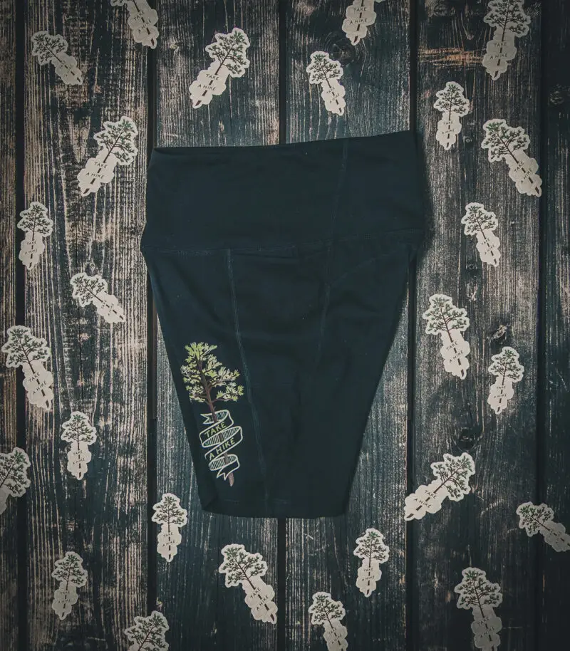 Take A Hike Biker Shorts