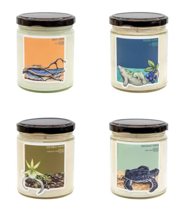Geographical Soy Candle Set