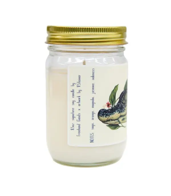 Hatchling Gator Signature Soy Candle