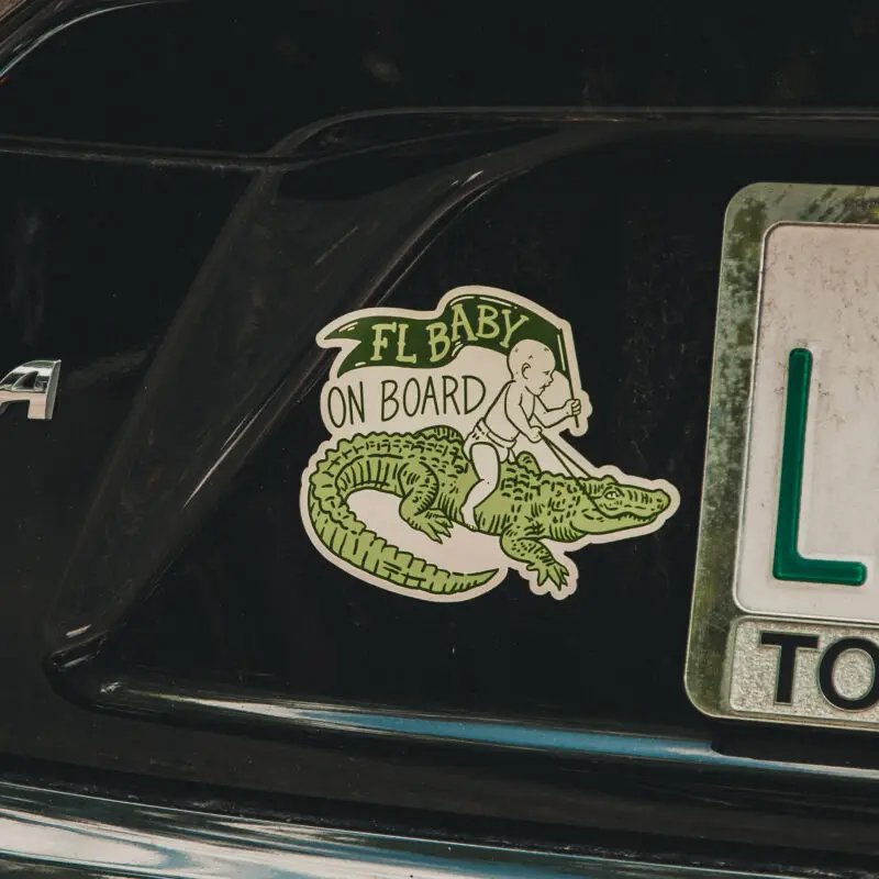 FL Baby On Board Magnet