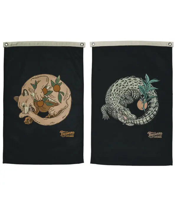 Ouroboros Camp Flag