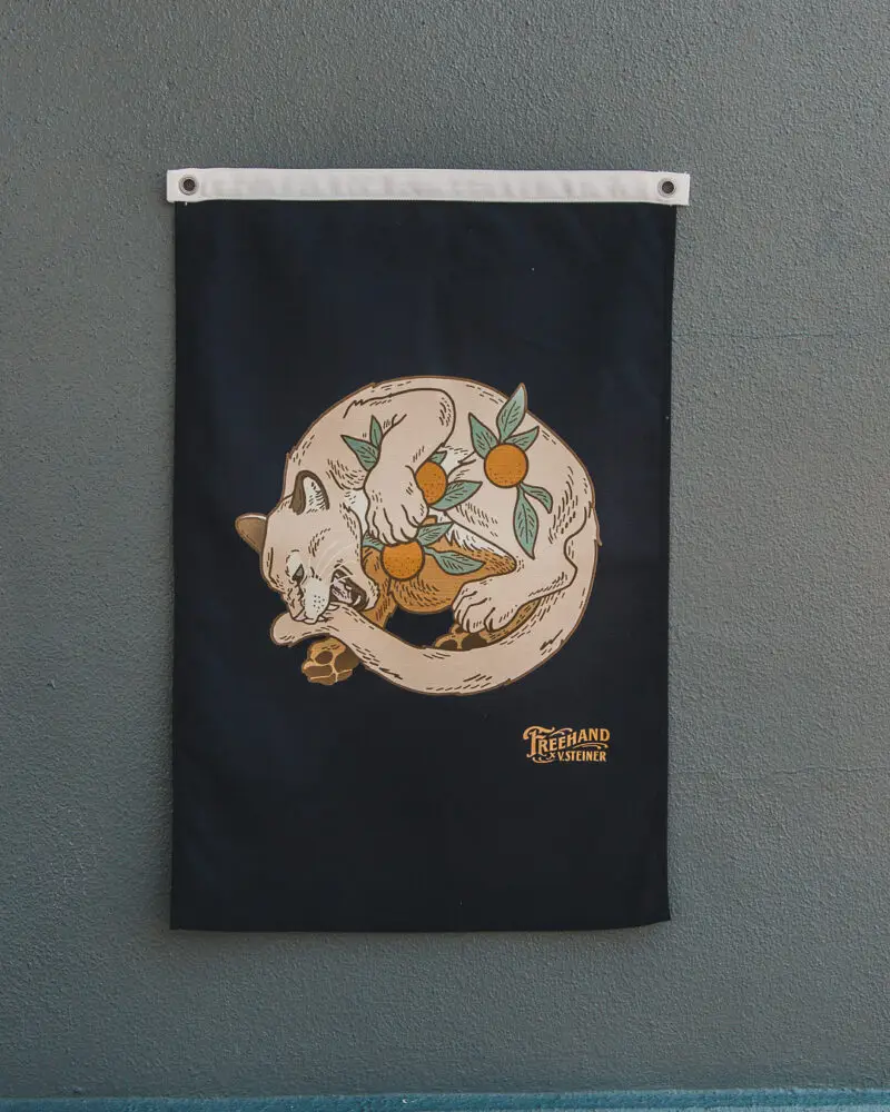 Ouroboros Camp Flag