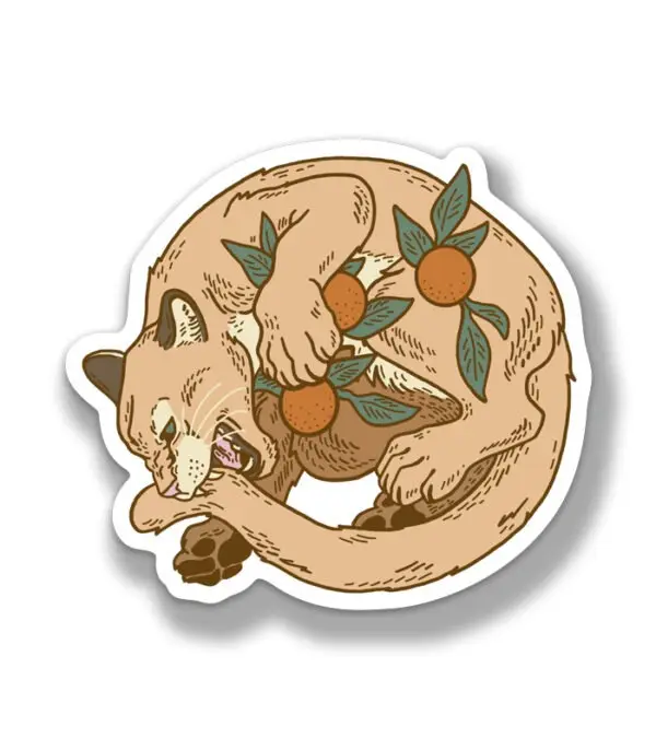 Ouroboros Panther Sticker