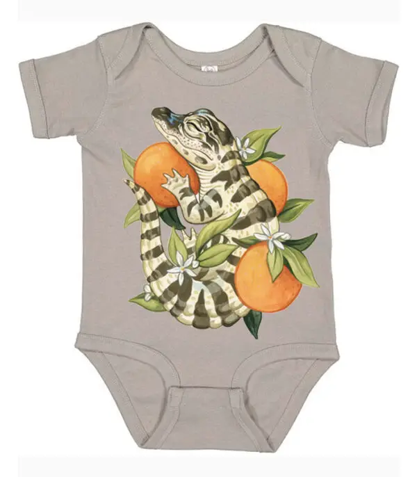 Sleeping Gator Onesie