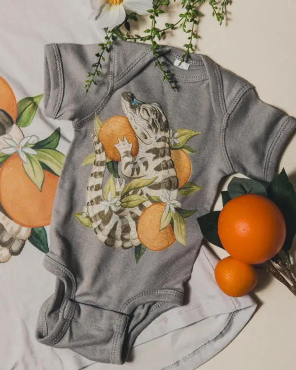 Sleeping Gator Onesie