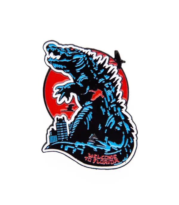 Gatorzilla Enamel Pin