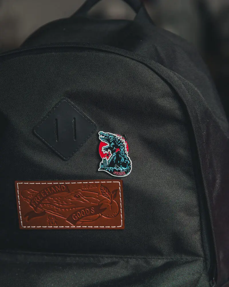 Gatorzilla Enamel Pin - Image 3