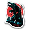 Gatorzilla Sticker