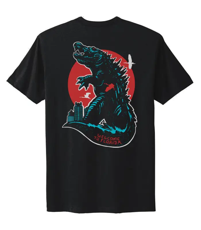 Gatorzilla Tee by Freehand Goods | Artwork by V. Steiner