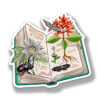 Book Worm Sticker