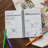 Book Worm Weekly Academic Planner