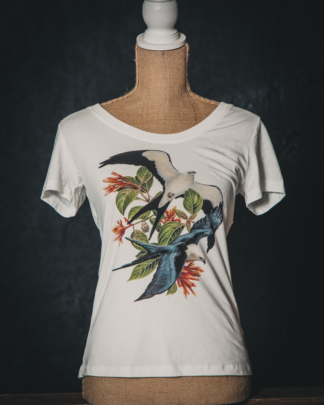 Swallow-Tailed Kites Scoop Neck Tee