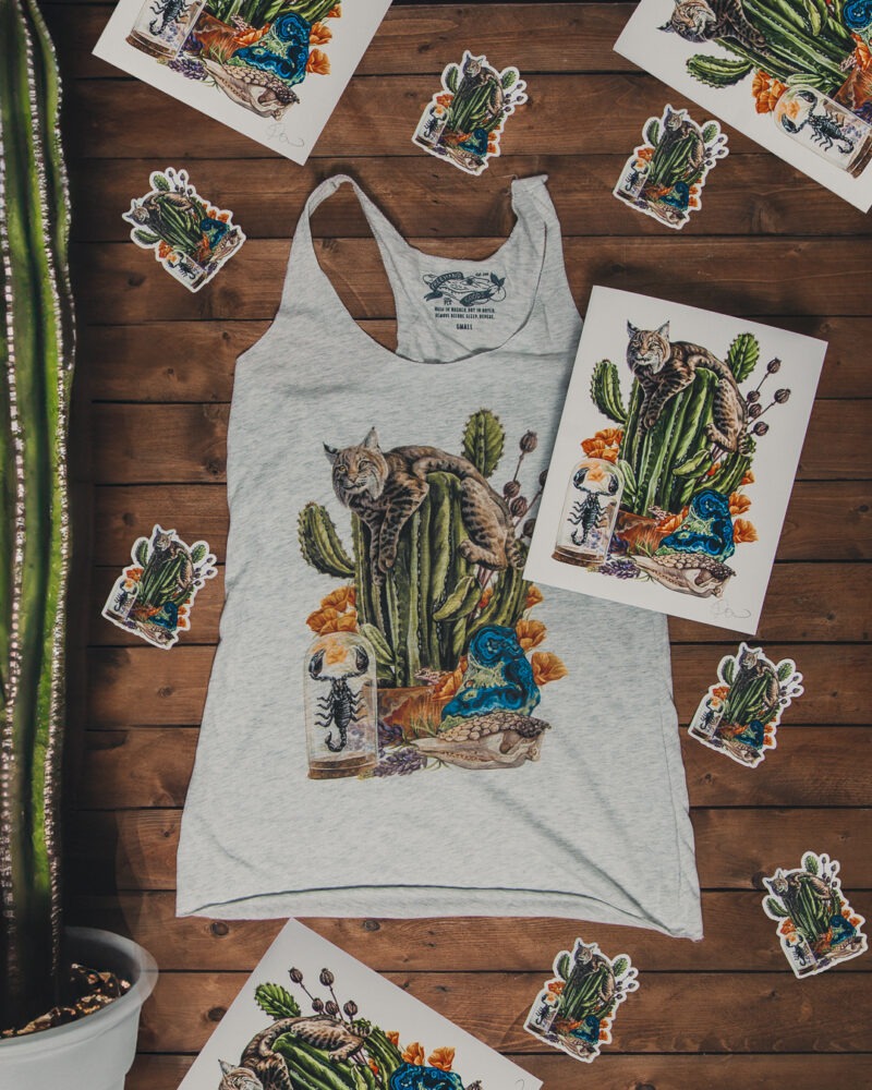 Apothecary No. 3 Triblend Racerback Tank