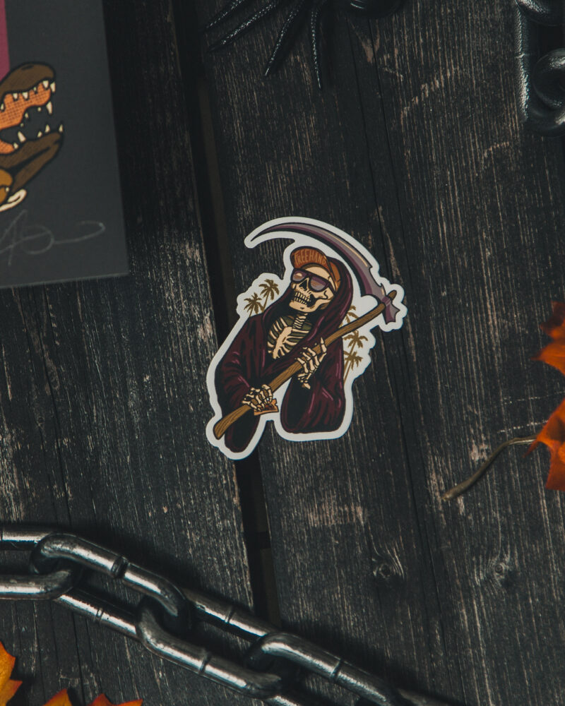 Grim Reaper Sticker