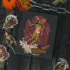 Ski Witch Art Print