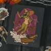 Ski Witch Art Print