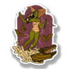 Ski Witch Sticker