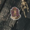 Ski Witch Sticker
