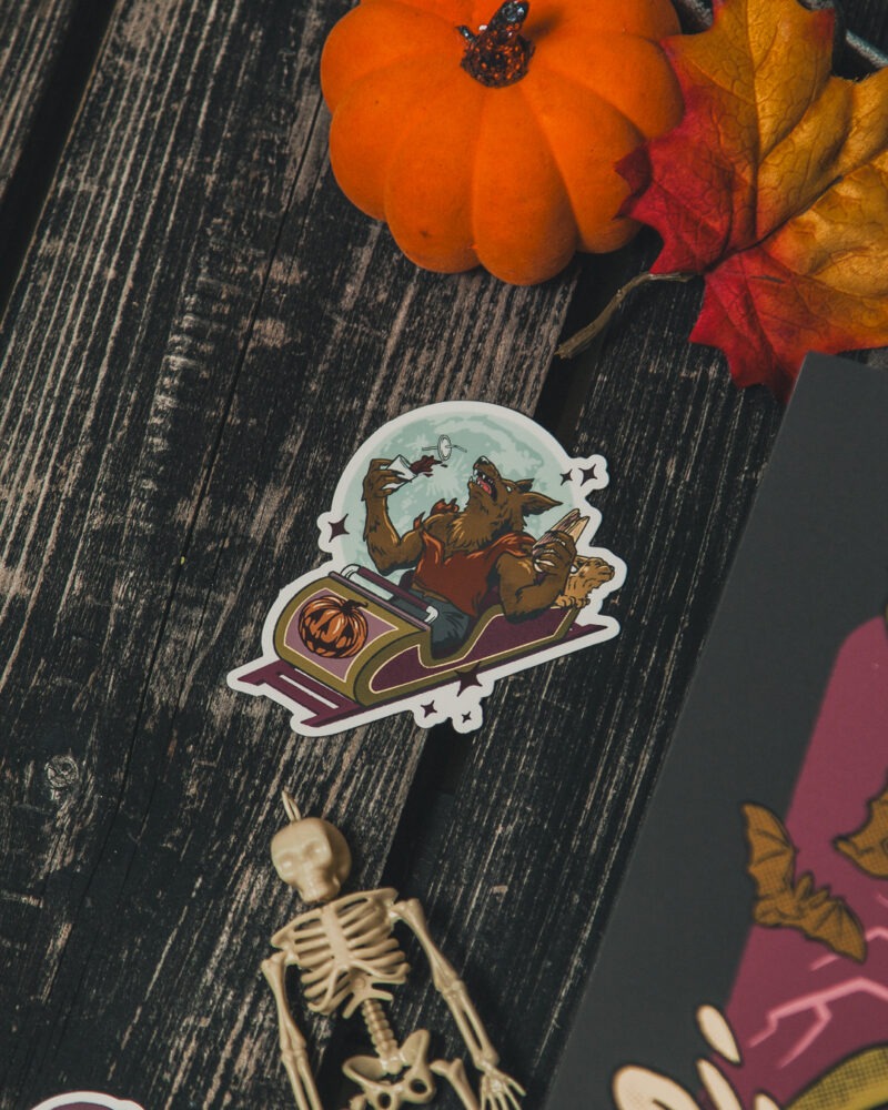 Werewolf Sticker