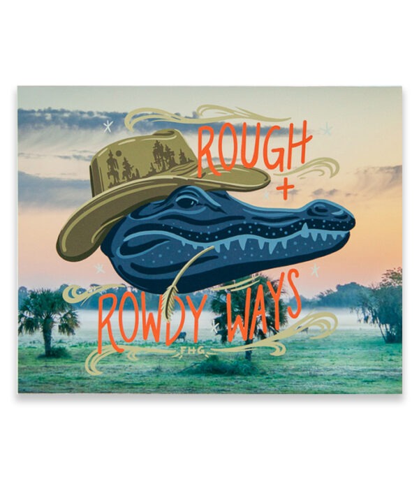Cowboy Art Print