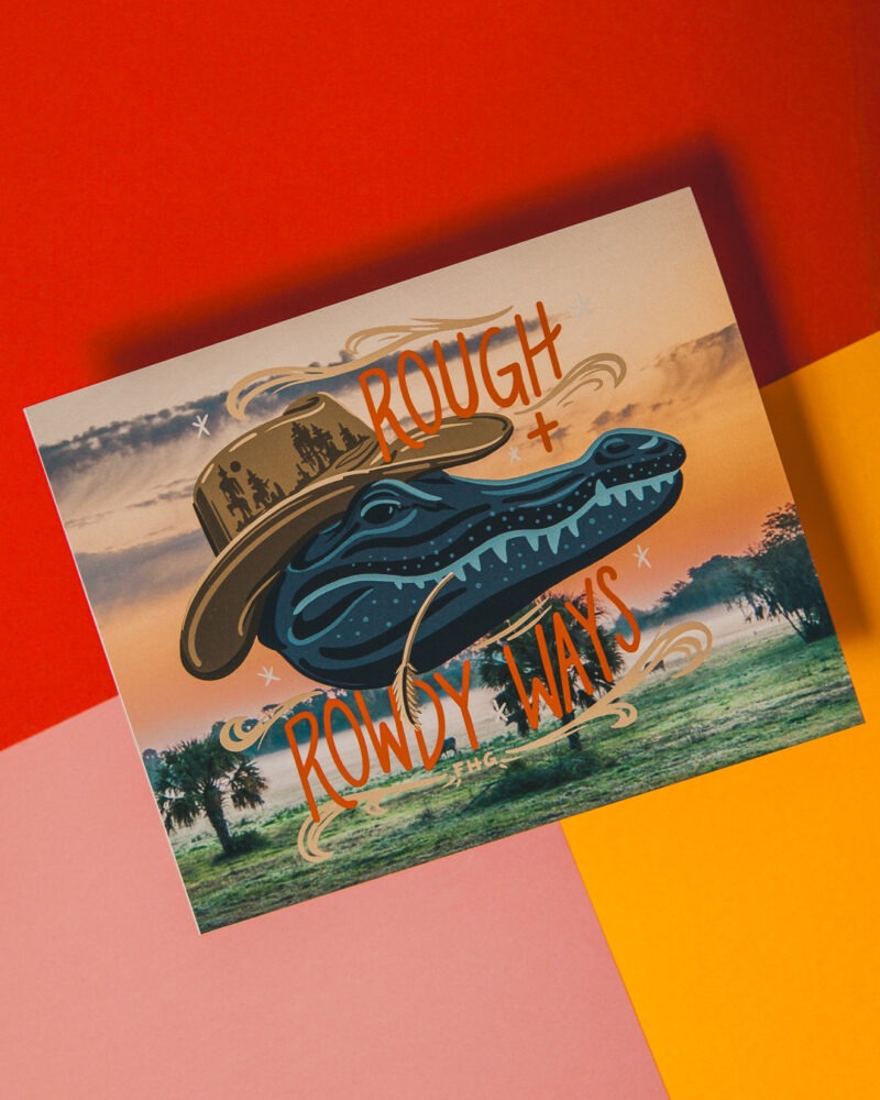 Cowboy Art Print
