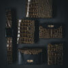 Gator Stamped Leather Collection