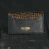 Gator Stamped Leather Mills Cardholder