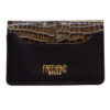 Gator Stamped Leather Mills Cardholder