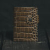 Gator Stamped Leather Primrose Snap Wallet